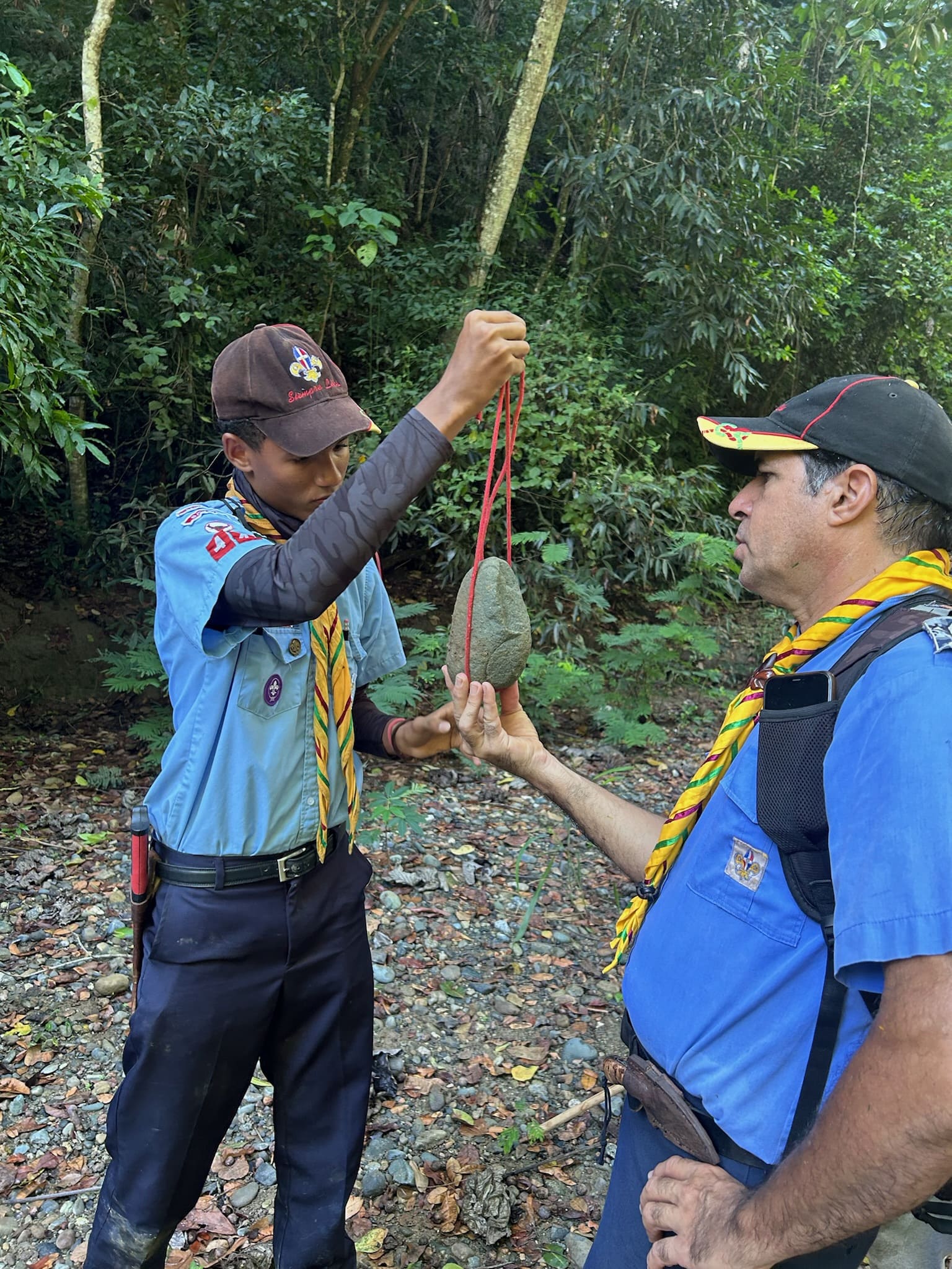 Presencia de adultos voluntarios